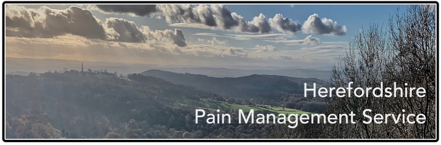 Herefordshire Pain Management Service banner
