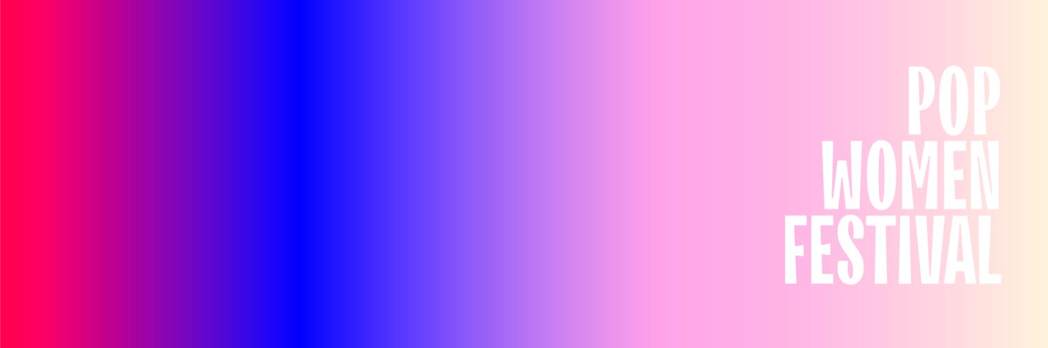 POP WOMEN FESTIVAL banner