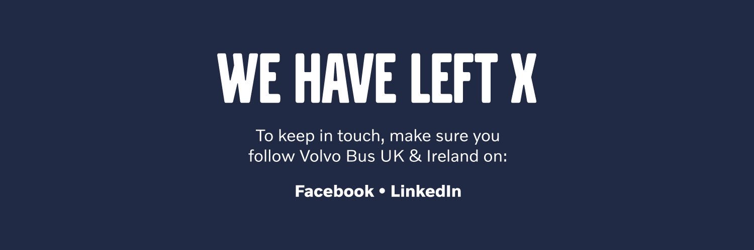 Volvo Bus UK & Ireland banner