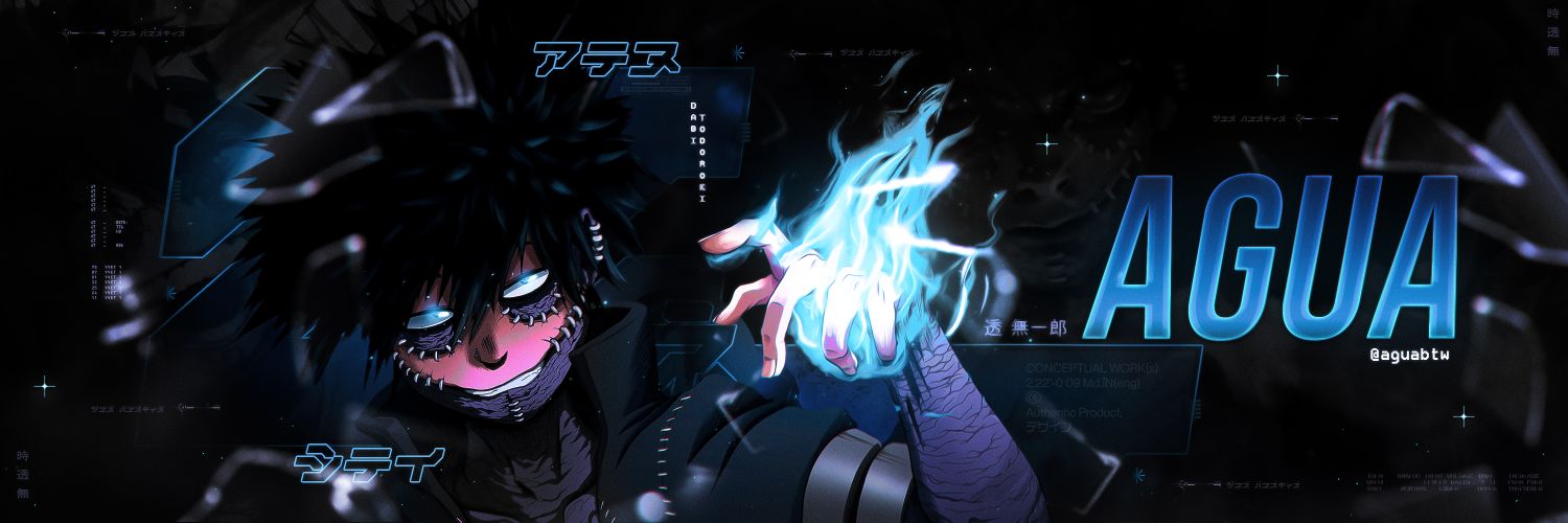 Agua banner