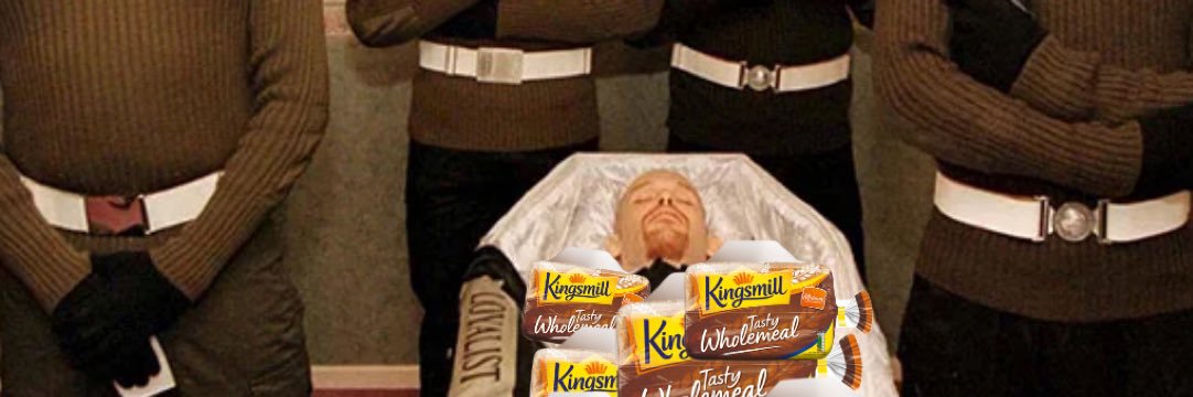 Brown bread Billy Wright. banner