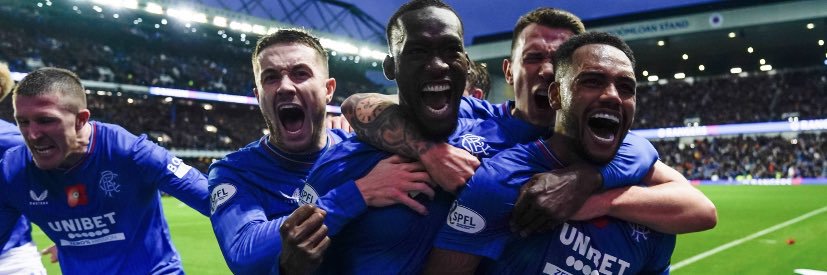 GLASGOW RANGERS banner