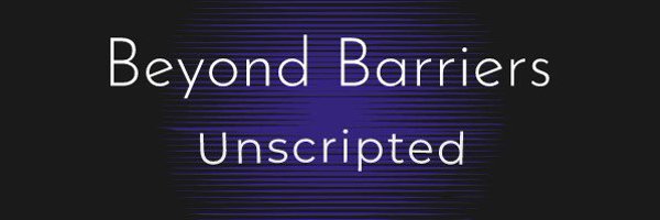 Beyond Barriers unscripted pod 👩🏻‍🦯Brandie 🦮🦯 Profile Banner