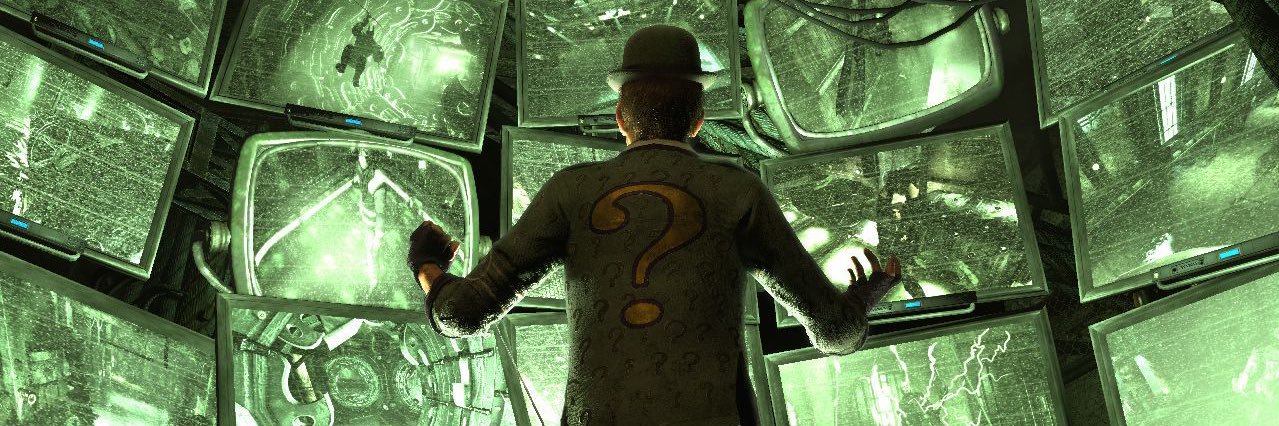 The Riddler banner