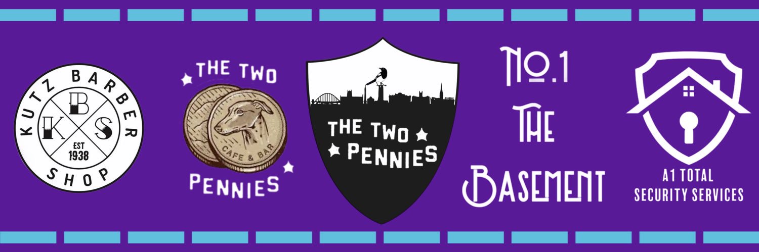 The Two Pennies FC banner
