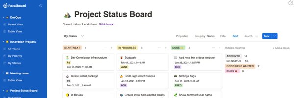 Focalboard Profile Banner