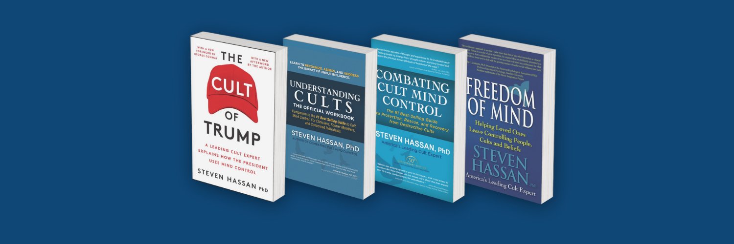Steven Hassan, PhD's banner