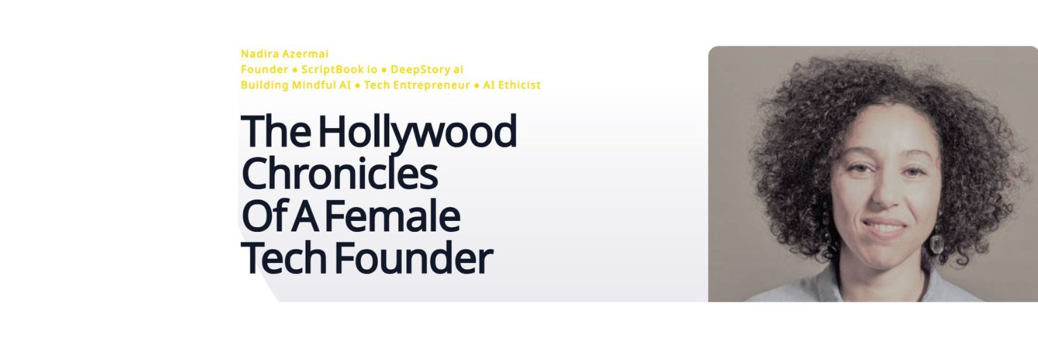 The Hollywood Chronicles Of A Female Tech Founder banner