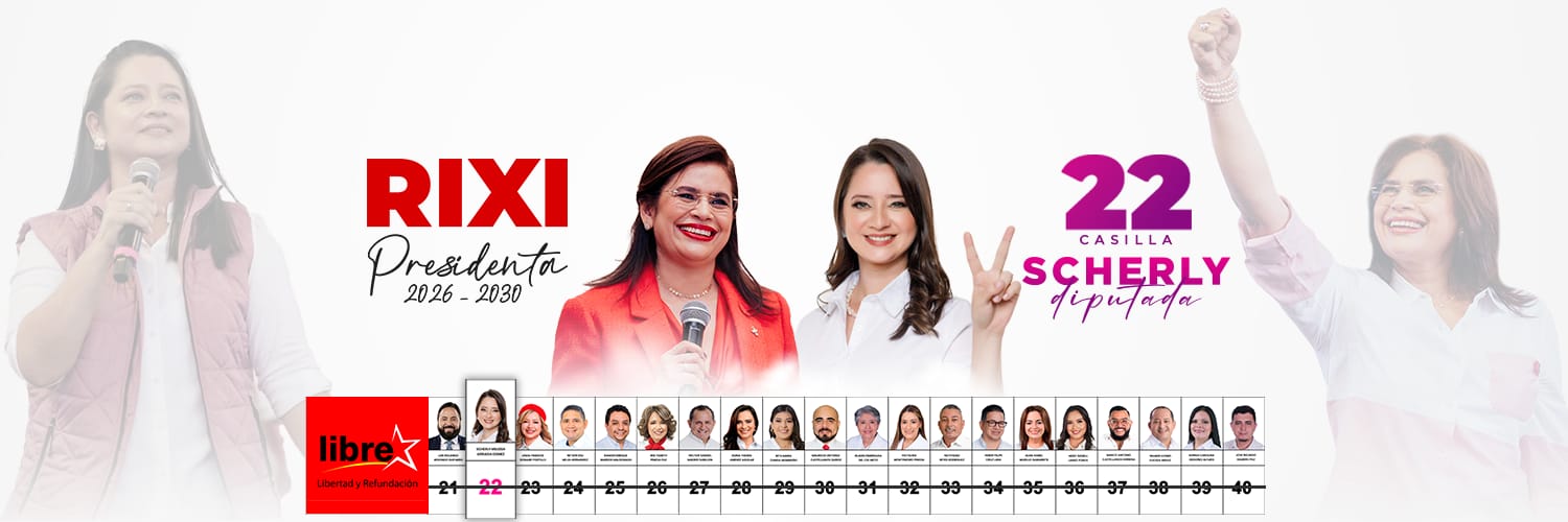 Diputada Scherly Arriaga banner