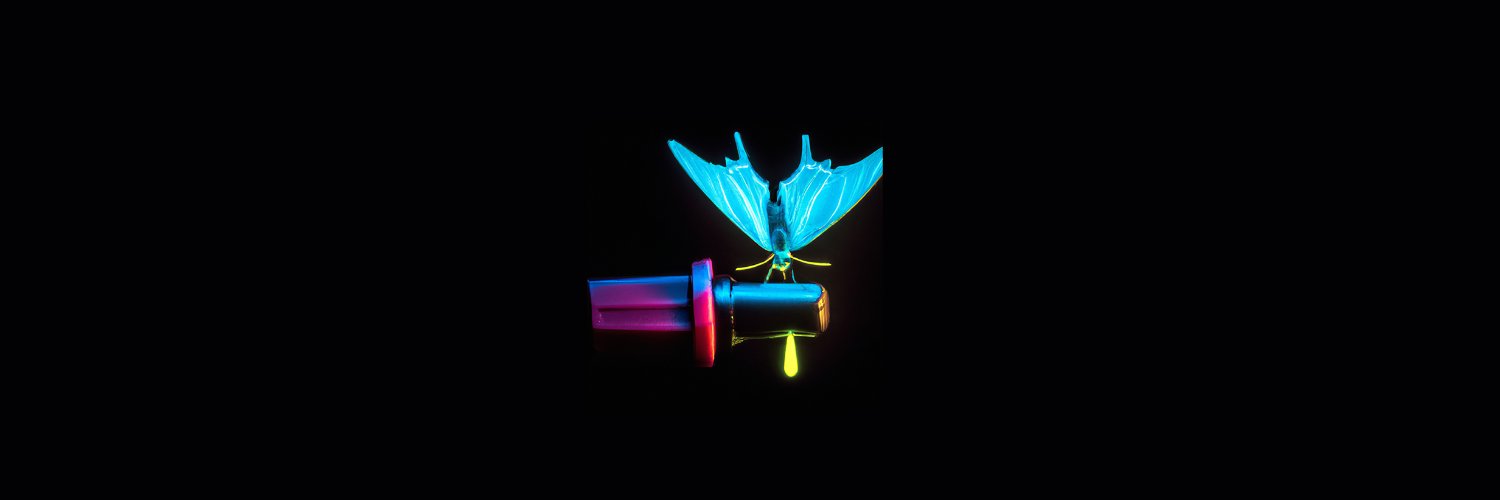 NeonBearBoy (💙,🧡) banner