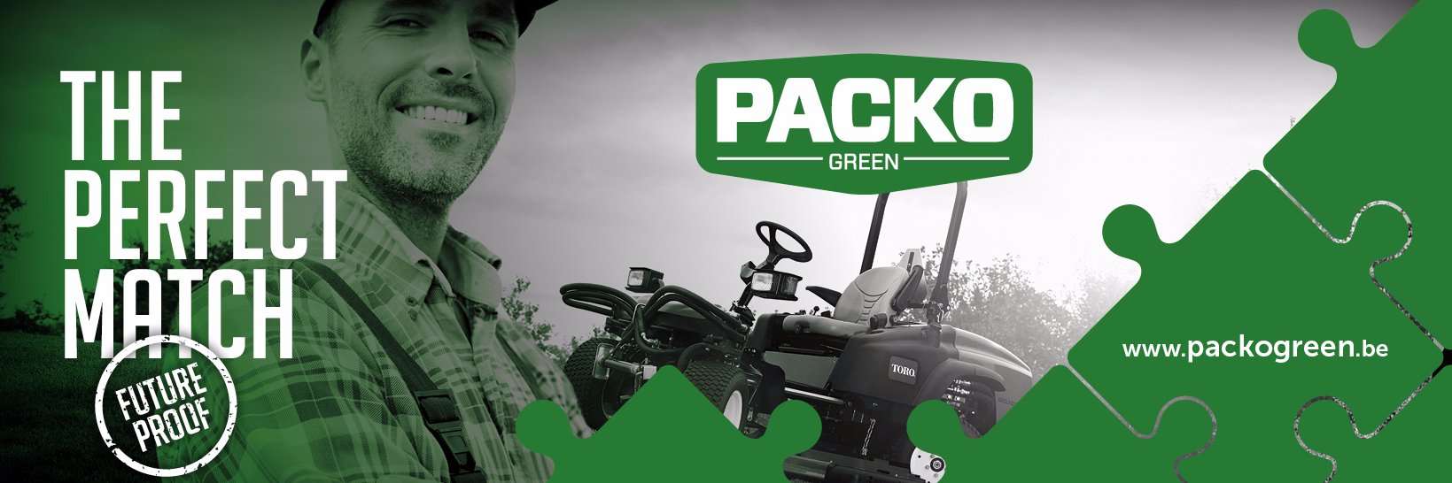 Packo Green banner