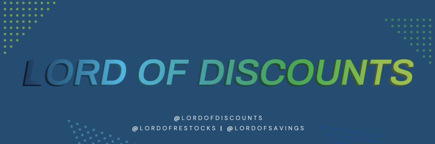 Lord Of Discounts • Lightning Deals & Promotions's banner