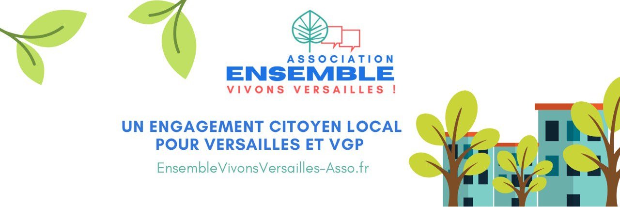 Ensemble Vivons Versailles - Association banner