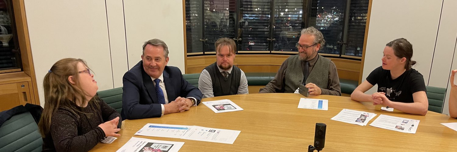 National Down Syndrome Policy Group's banner