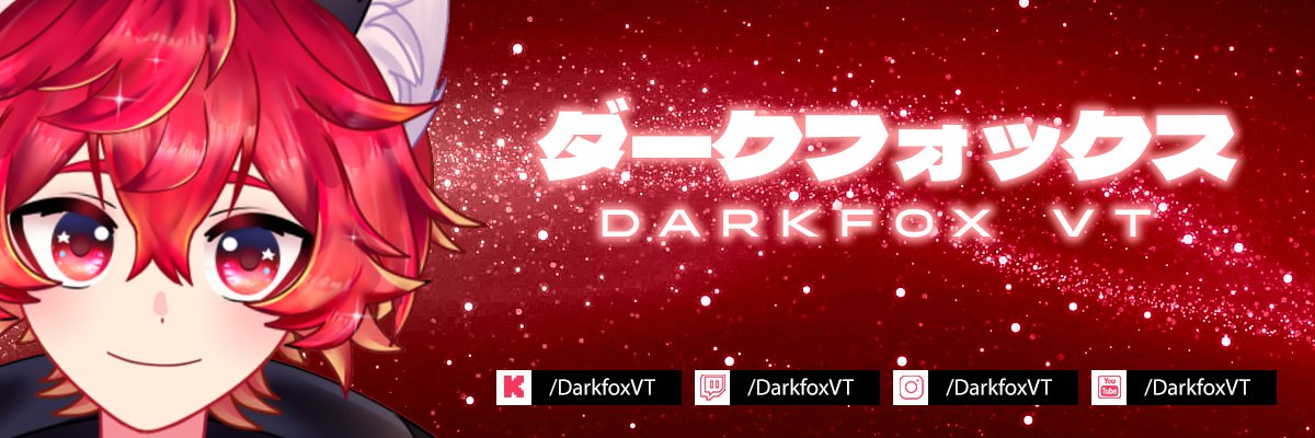 DarkFoxVT《VTuber》VTUBER ZORRO banner