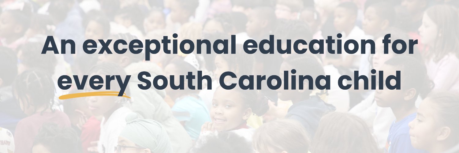 S.C. Department of Education's banner