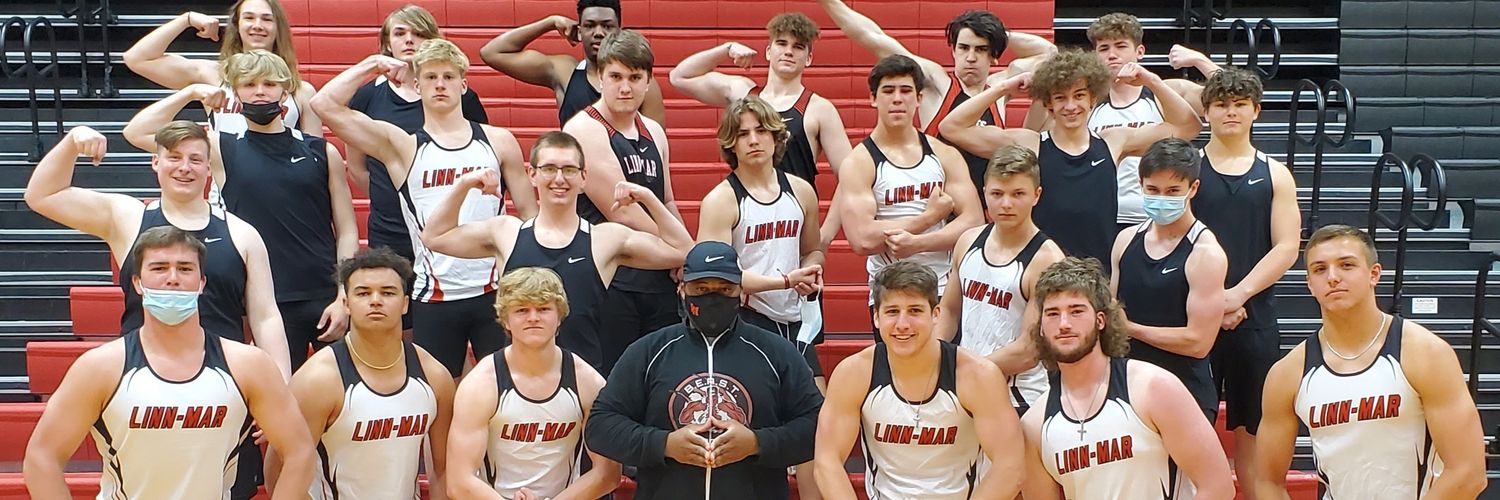 LINN-MAR THROWS banner