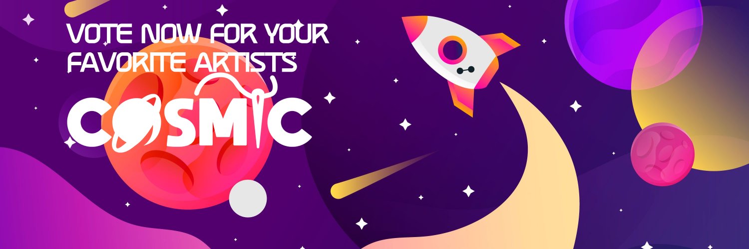 Cosmic Awards banner