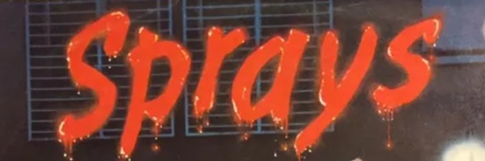 Sprays banner