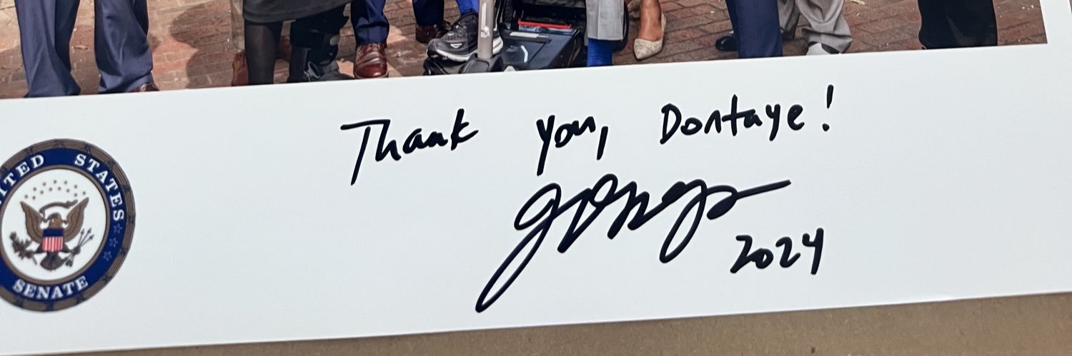 Dontaye Carter For Sandy Springs banner