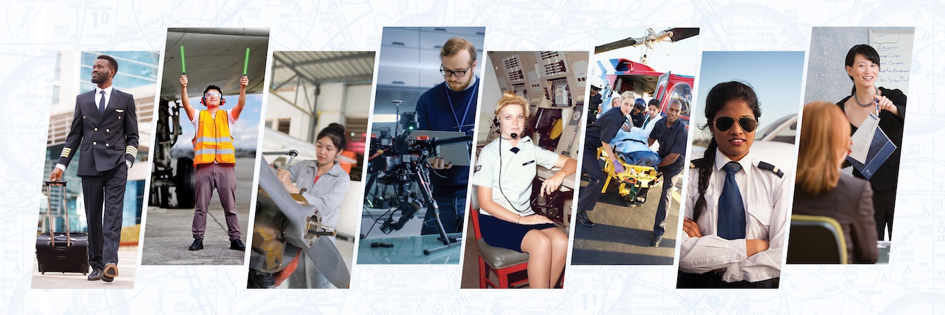 University Aviation Association banner