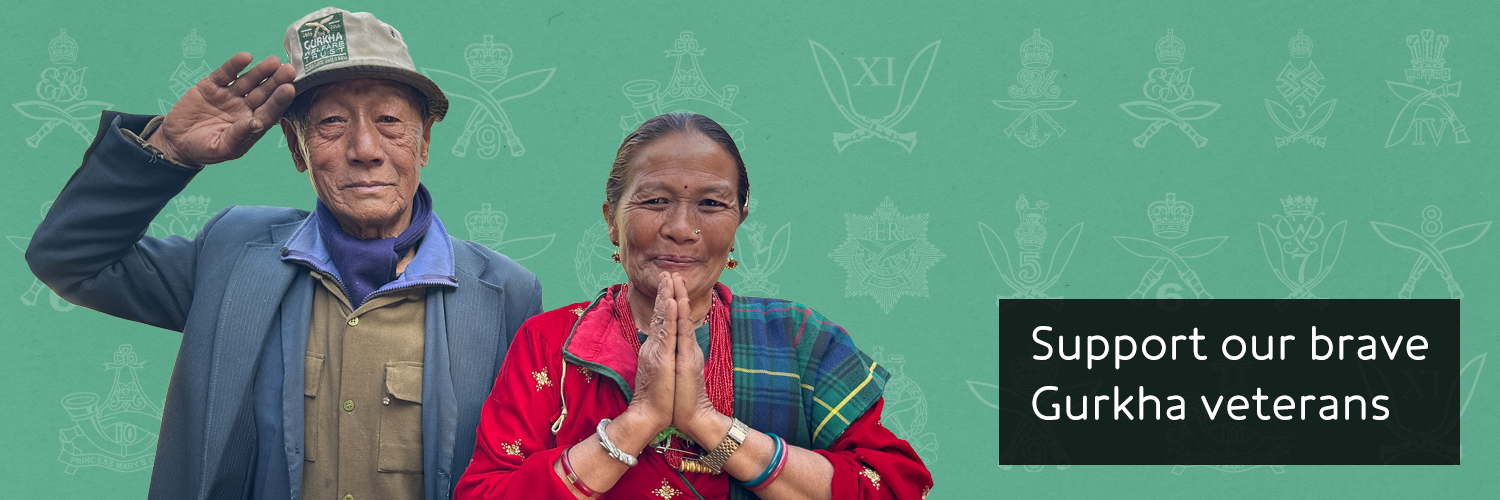The Gurkha Welfare Trust banner