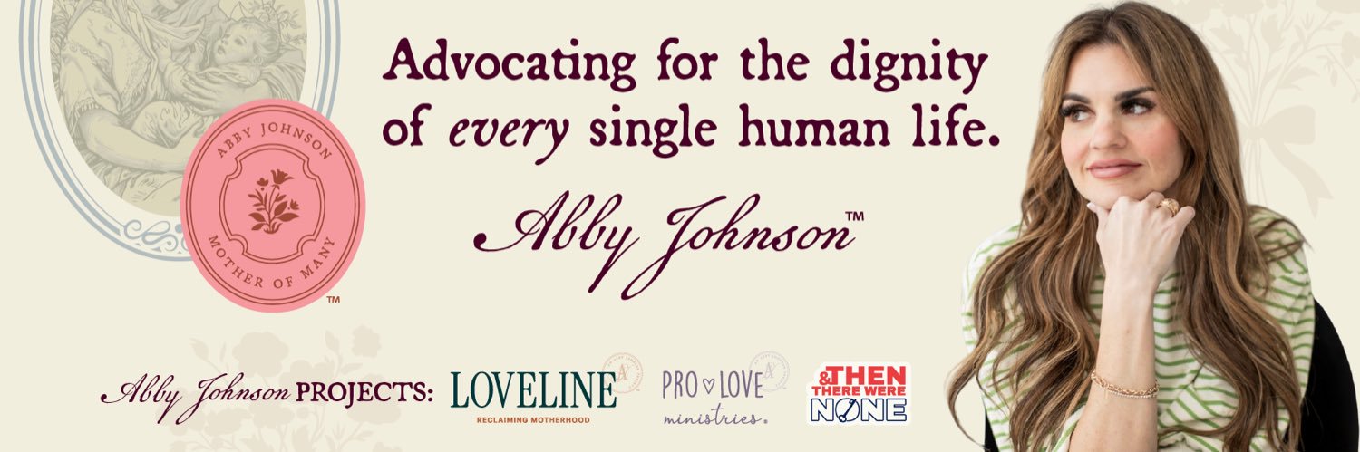 Dr. Abby Johnson's banner
