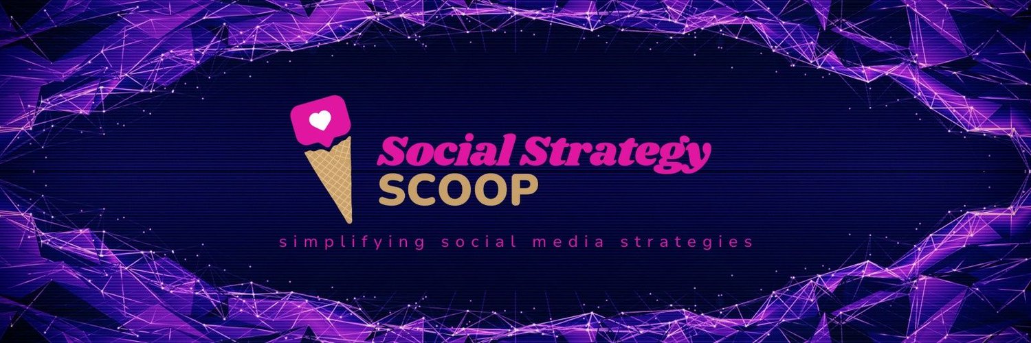 Social Strategy Scoop🍦ᵍᵐ Profile Banner