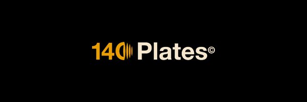 140Plates Profile Banner