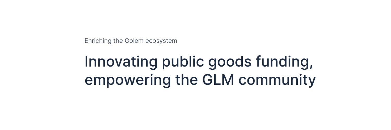 Golem Foundation's banner