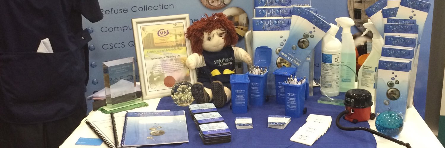 Solutions 4 Cleaning banner