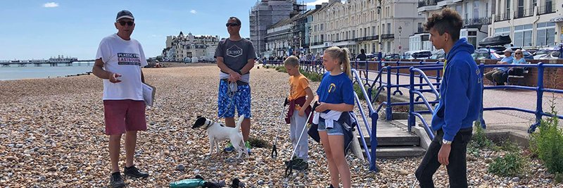 Plastic Free Eastbourne banner