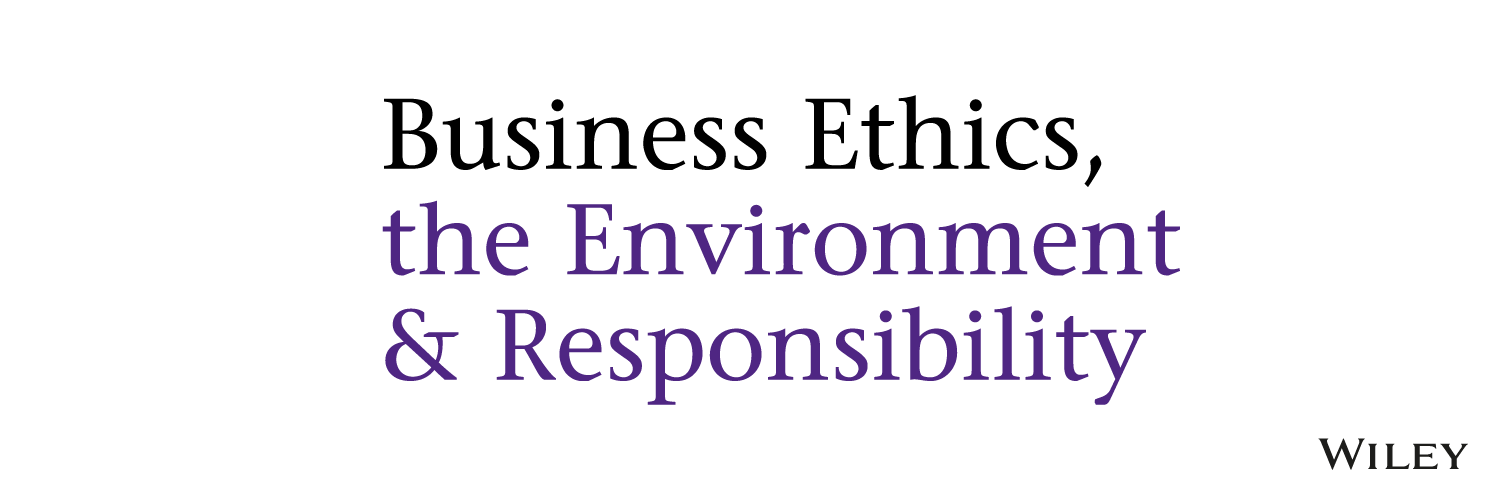 Business Ethics, the Environment & Responsibility banner