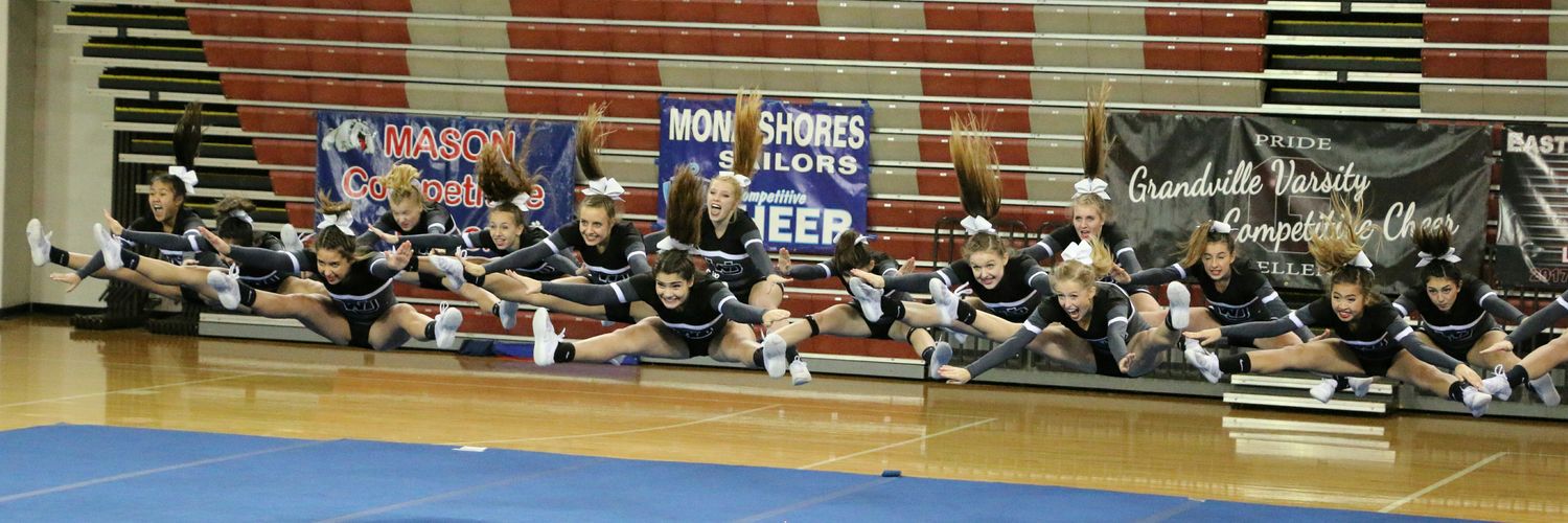 WO Varsity Cheer banner