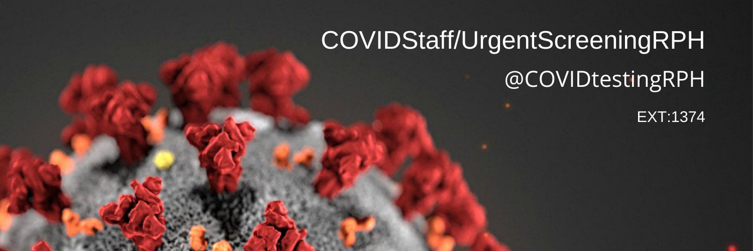 COVIDtestingRPH's profile banner image