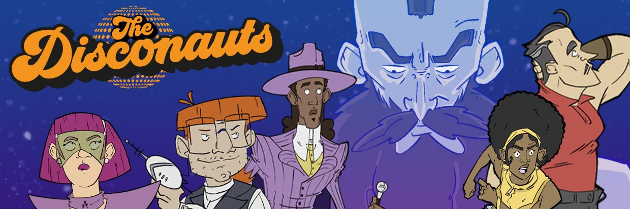 The Disconauts @ Thought Bubble DSTLRY Hall C27 banner