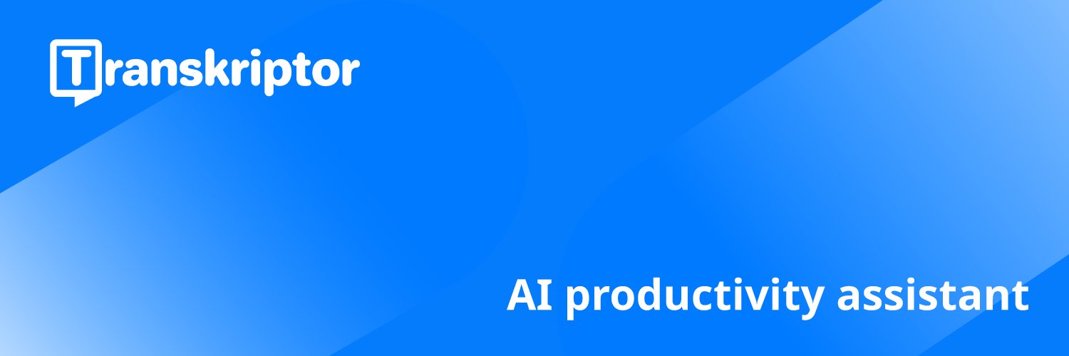 Transkriptor banner