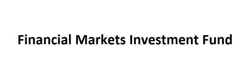 Financial Markets Investment Fund banner