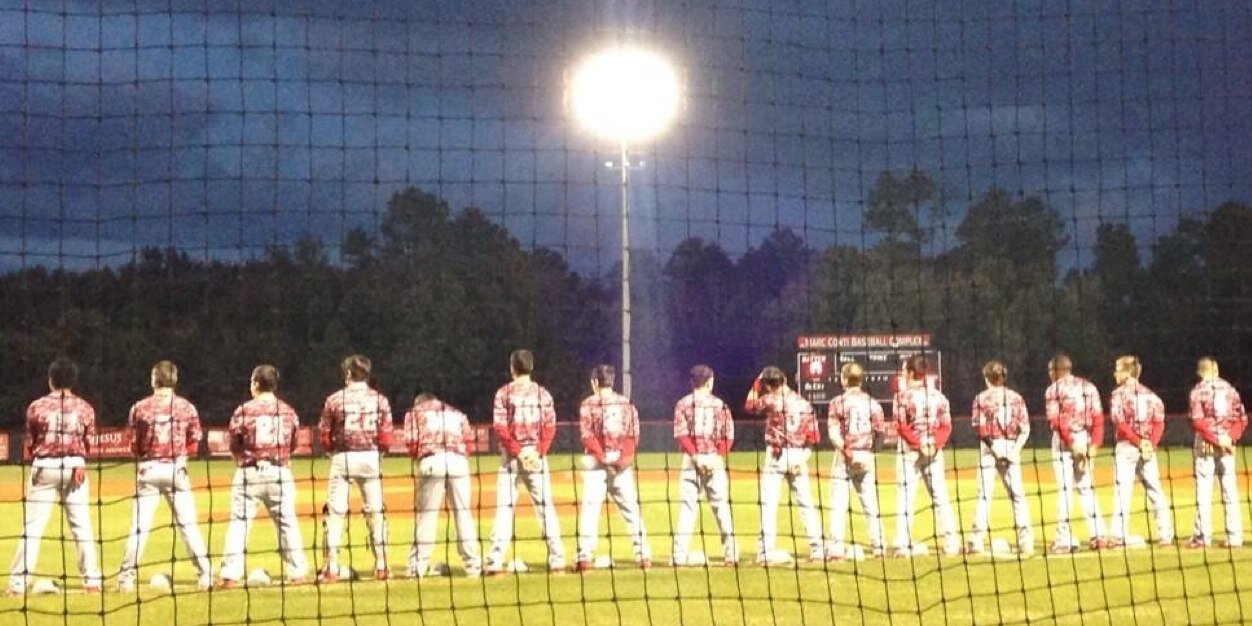 Pine Forest Baseball banner