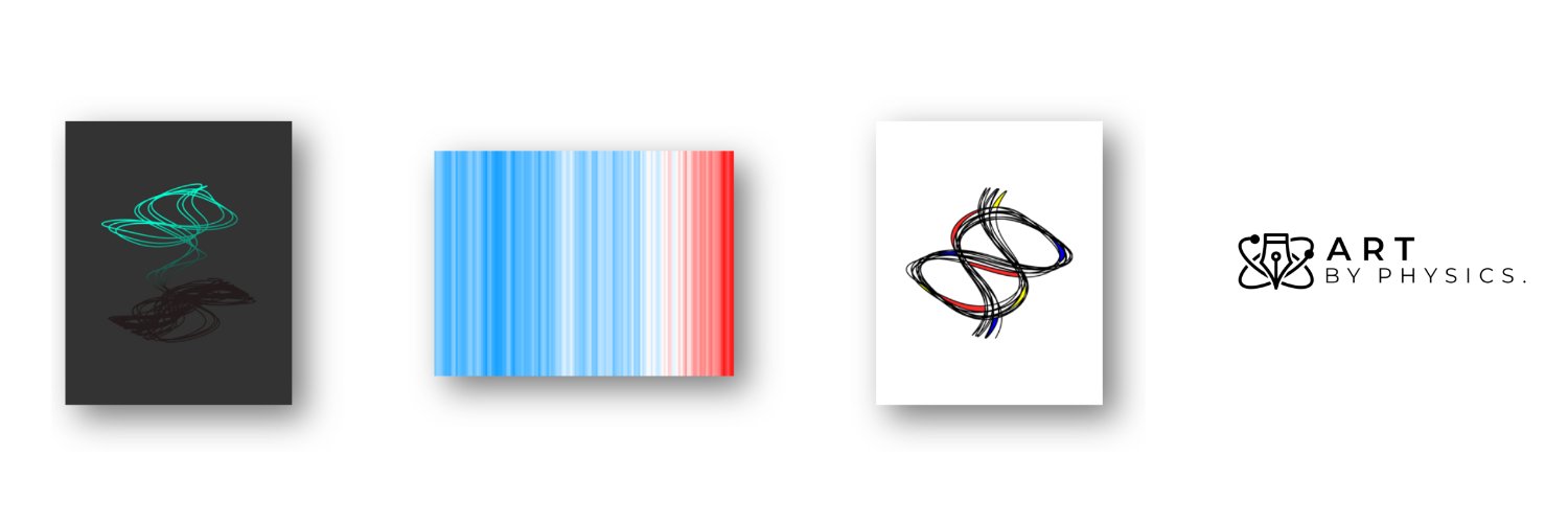 Art. By Physics. ☮️ banner