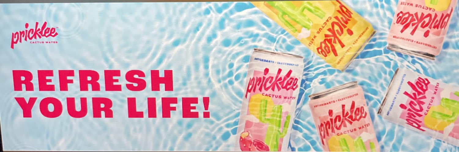 🌵 Pricklee Cactus Water 🌵 banner
