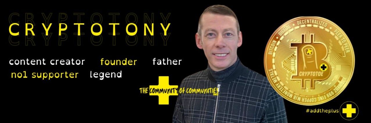 🌱+CryptoTony 🍊➕️'s banner