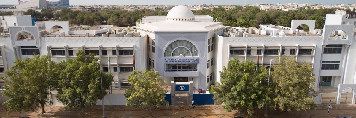 American International School Abu Dhabi banner