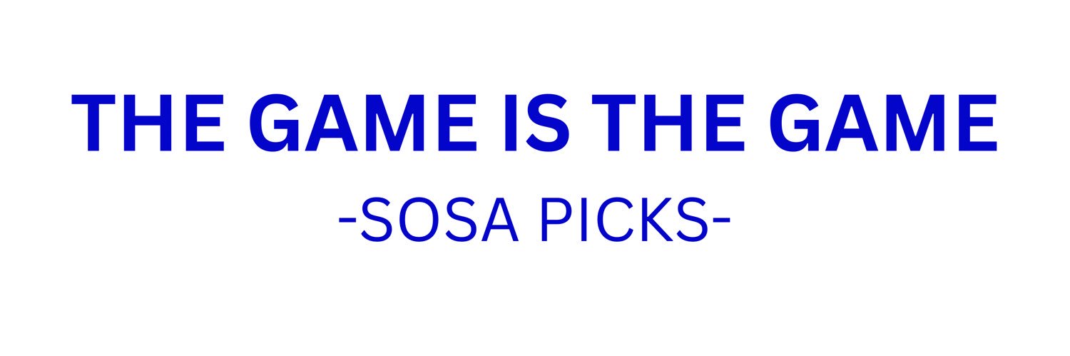 Sosa Picks's banner