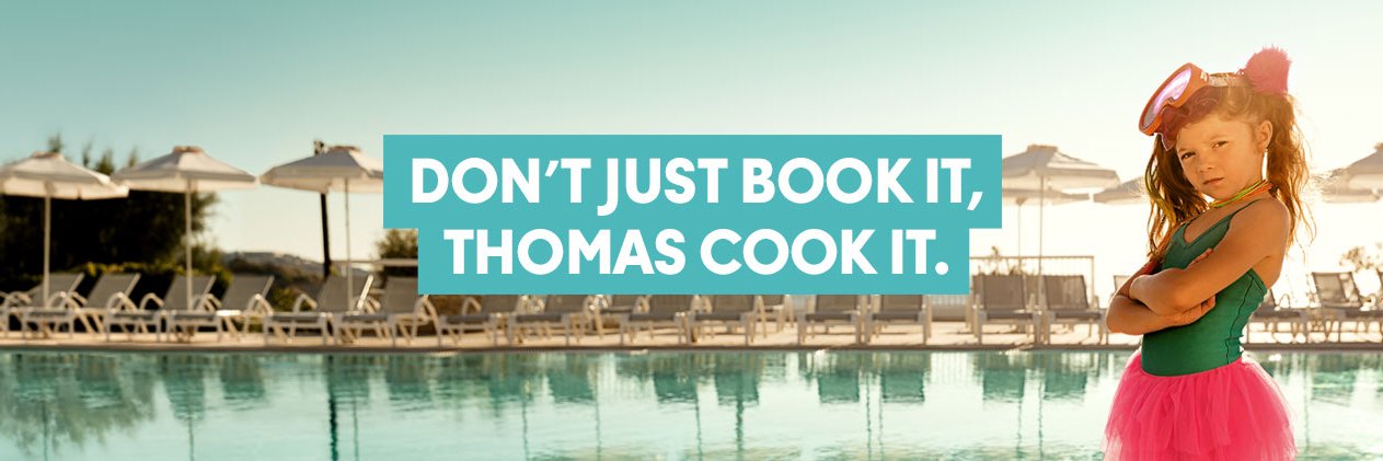 Thomas Cook Cares banner