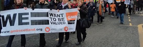 Dundee Pay Justice Campaign banner