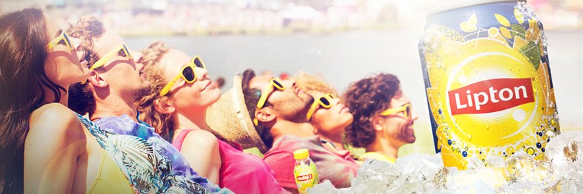 Lipton Ice Tea banner