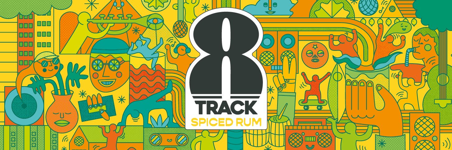 8Track Rum banner