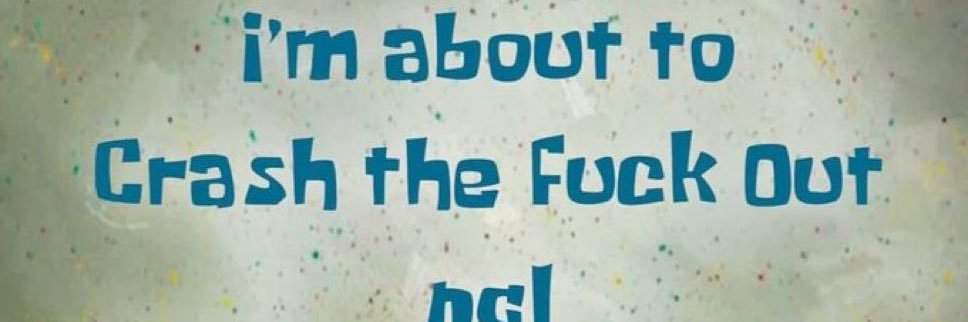 Splatoon Crash out banner