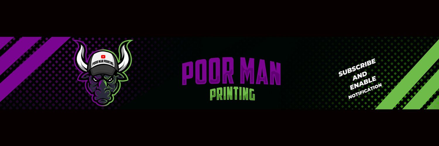 Poor Man Printing ♊ banner